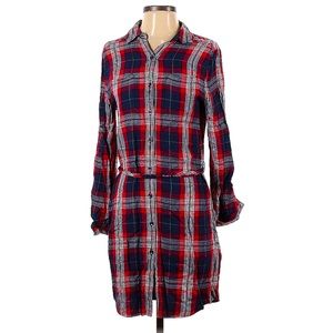 Banana Republic plaid shirtdress